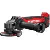 CRAFTSMAN V20 Cordless Angle Grinder Tool Kit, 4-1/2 inch, Battery and Charger Included (CMCG400M1)(Brushless Grinder (Tool Only))