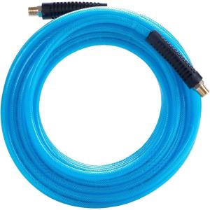 CRAFTSMAN 1/4-in x 50-ft Polyurethane Air Hose, Lightweight, Kink-Resistant, 300 PSI, Flexible, Ideal for Nailers & Staplers