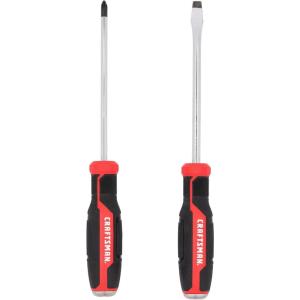 CRAFTSMAN Demolition Screwdriver Set 2 PC Heavy Duty, Demolition Grade, Comfort Grip (CMHT65089)
