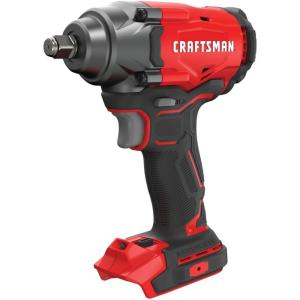 CRAFTSMAN V20 RP 1/2 inch Cordless Impact Wrench Kit, Brushless, 4Ah Battery and Charger Included (CMCF900M1)(Brushless Impact Wrench (Tool Only))