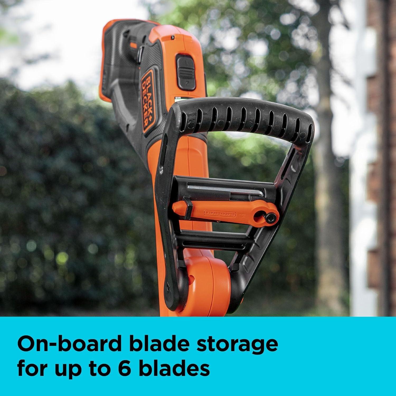 image:imageBLACKDECKER 20V MAX Cordless Resin Blade Trimmer Kit with Battery and Charger Included BCRB922H1
