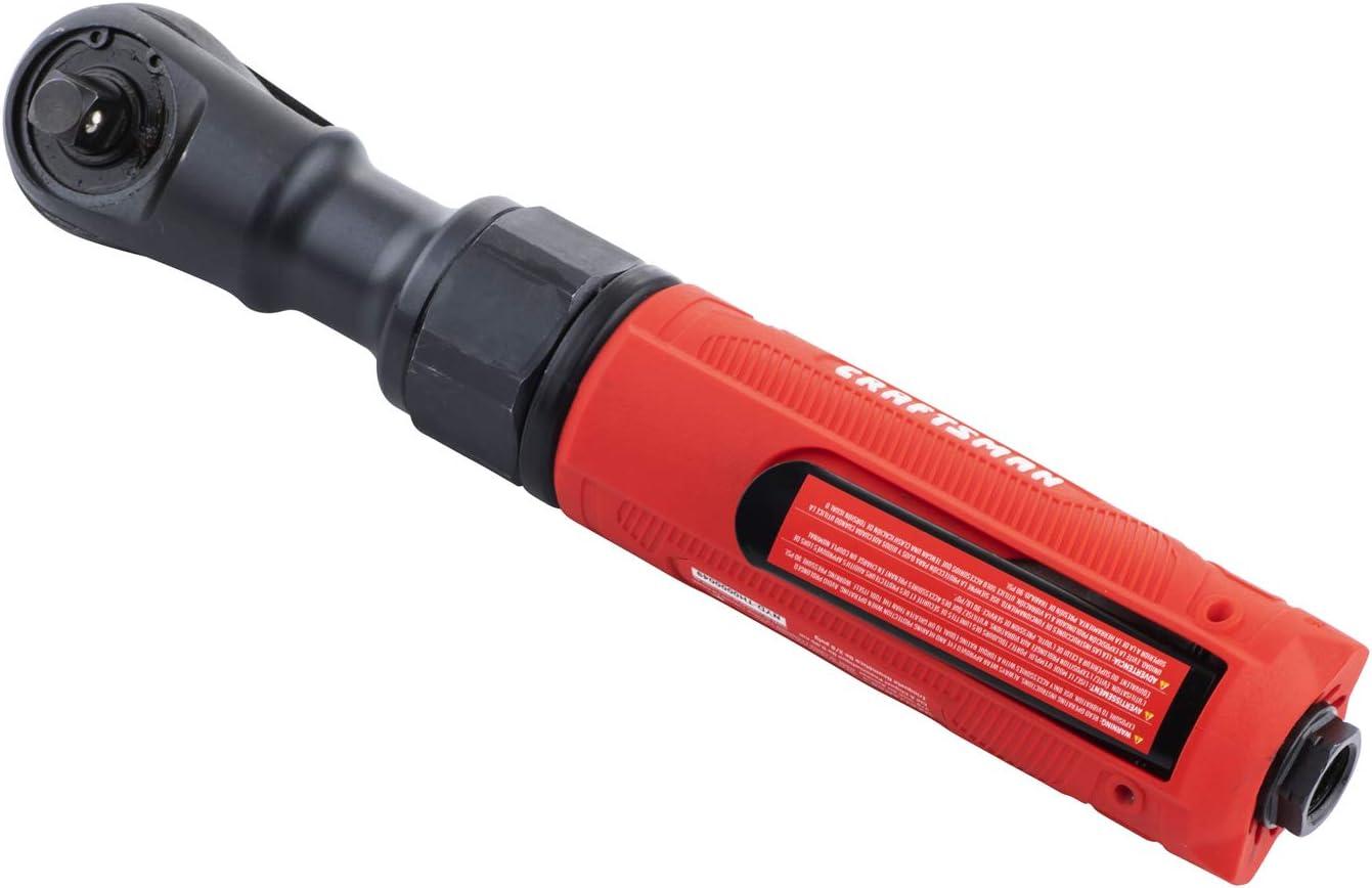 image:imageCRAFTSMAN 38in Air Ratchet Wrench Maximum Torque 50 ftlbs Insulated Handle Easy Access Switch 44 SCFM at 90 PSI