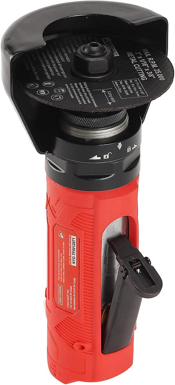 image:imageCRAFTSMAN 3in Cutoff Tool HighSpeed RPM Cutting Lightweight amp Compact Design Safety Guard amp Ergonomic Grip for Automotive Metalwork and DIY Projects
