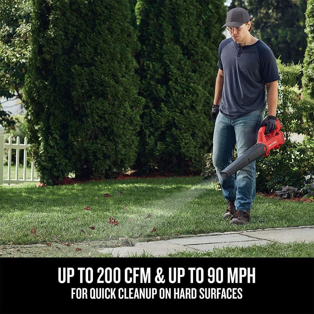 image:imageCRAFTSMAN CMCK279C2 V20 WEEDWACKER String Trimmer amp Blower Combo Kit 15AH Redw Blower Kit