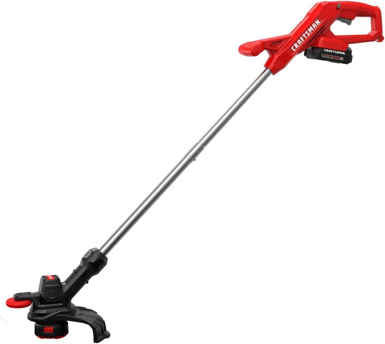 image:imageCRAFTSMAN CMCK279C2 V20 WEEDWACKER String Trimmer amp Blower Combo Kit 15AH Redw Cordless Starter Kit