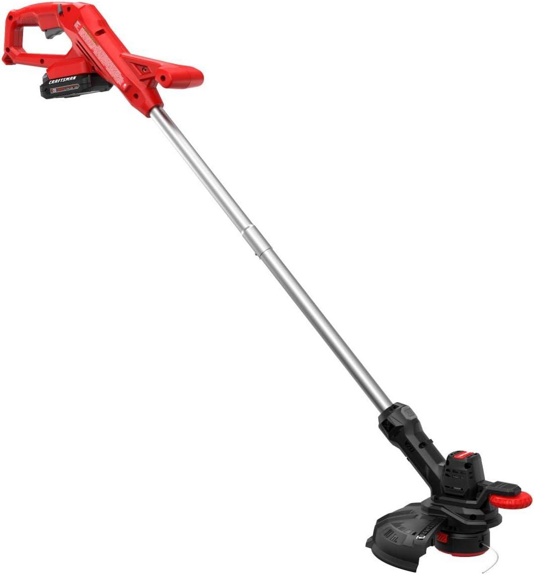 image:imageCRAFTSMAN CMCK279C2 V20 WEEDWACKER String Trimmer amp Blower Combo Kit 15AH Redw Cordless Starter Kit