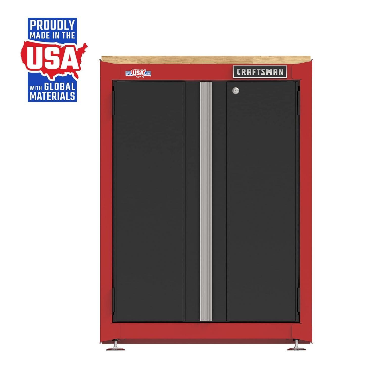 image:imageCRAFTSMAN Garage Storage Cabinet Metal Base 2Door CMST22603RB