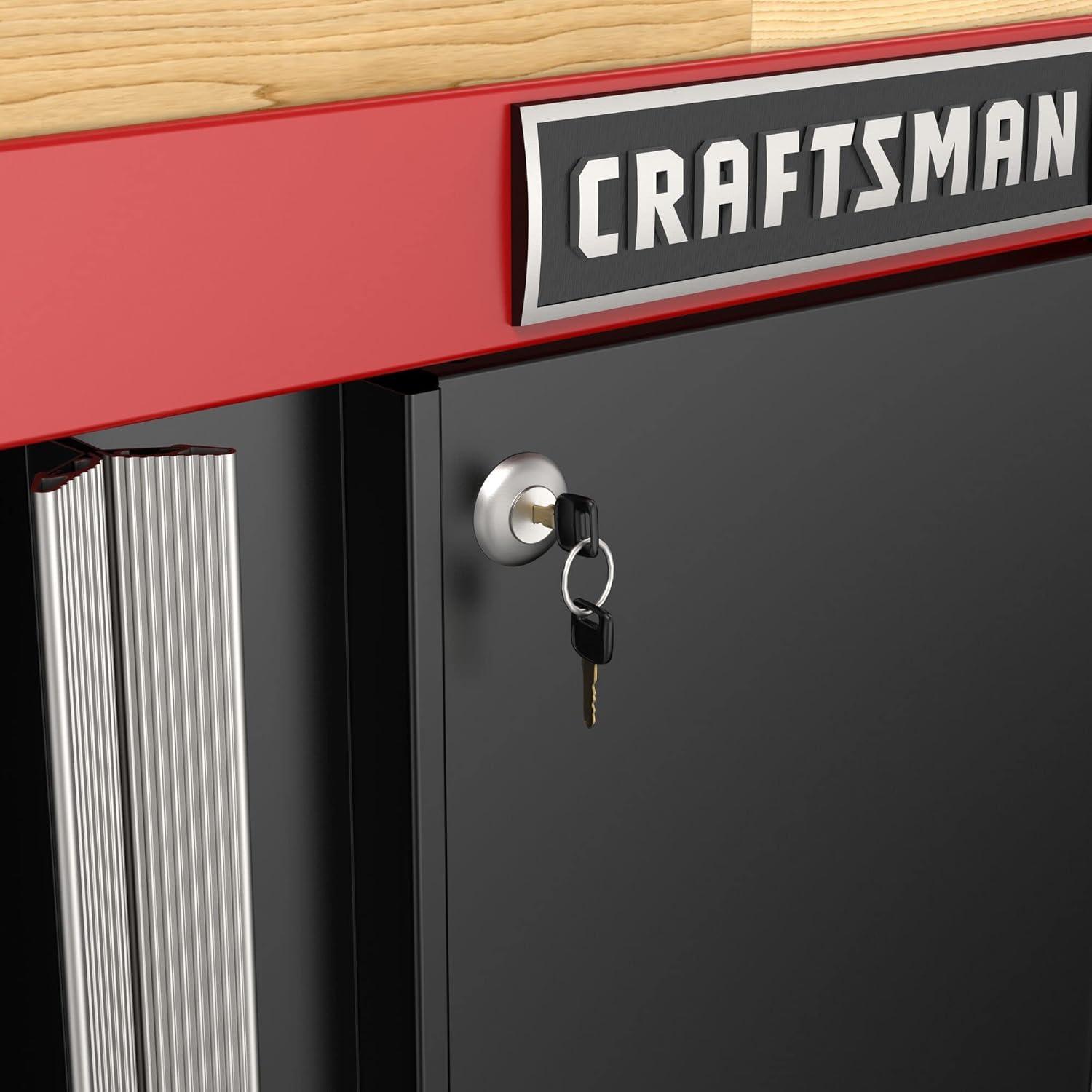 image:imageCRAFTSMAN Garage Storage Cabinet Metal Base 2Door CMST22603RB