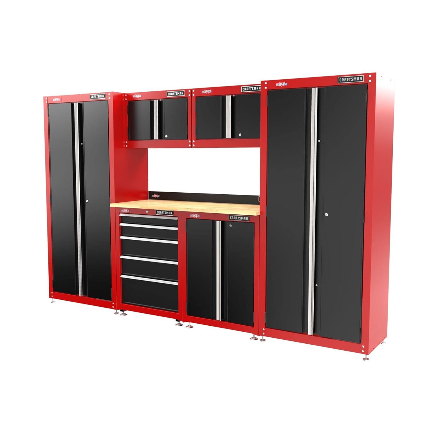 image:imageCRAFTSMAN Garage Storage Cabinet Metal Base 2Door CMST22603RB