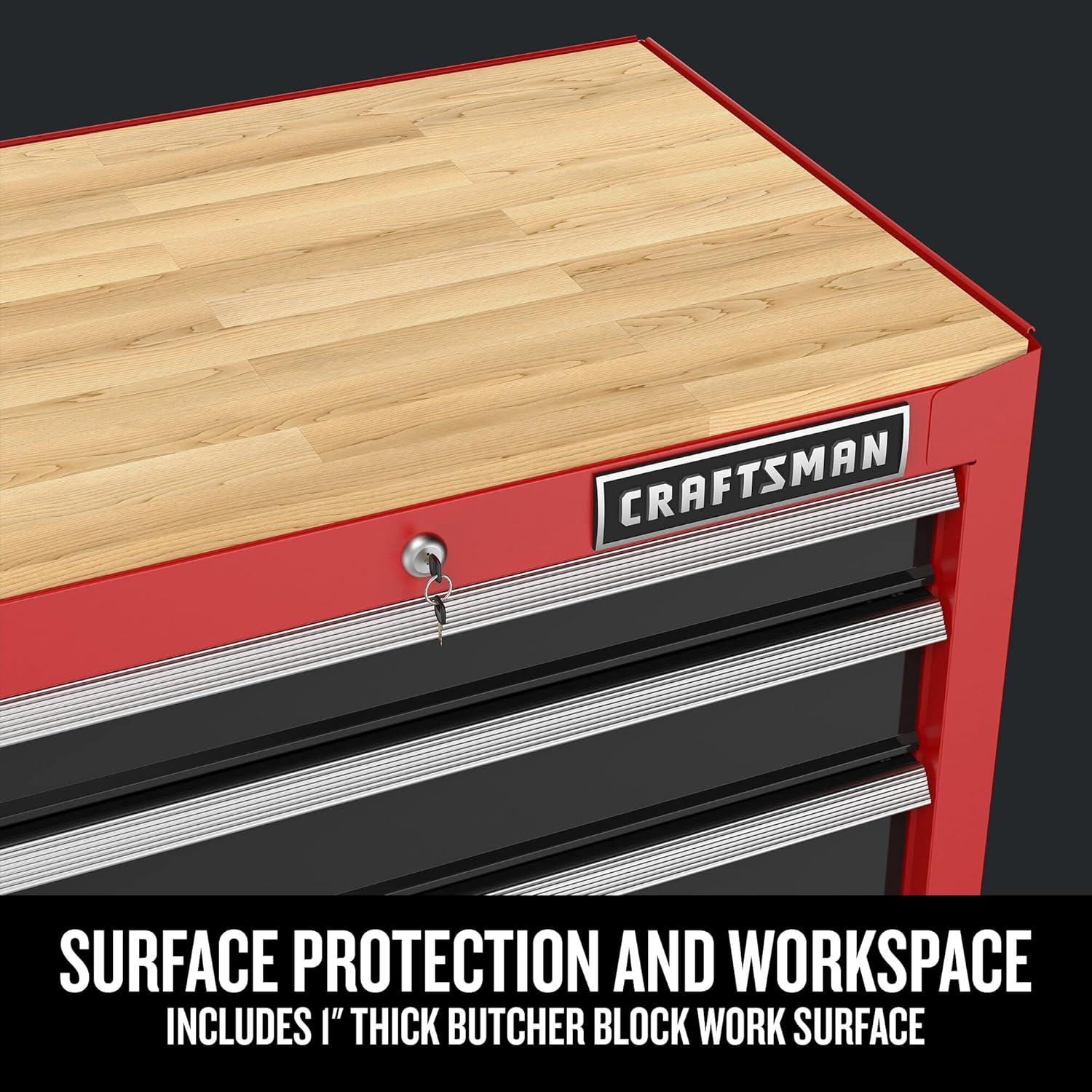 image:imageCRAFTSMAN Garage Storage Cabinet Metal Freestanding 5Drawers CMST22602RB
