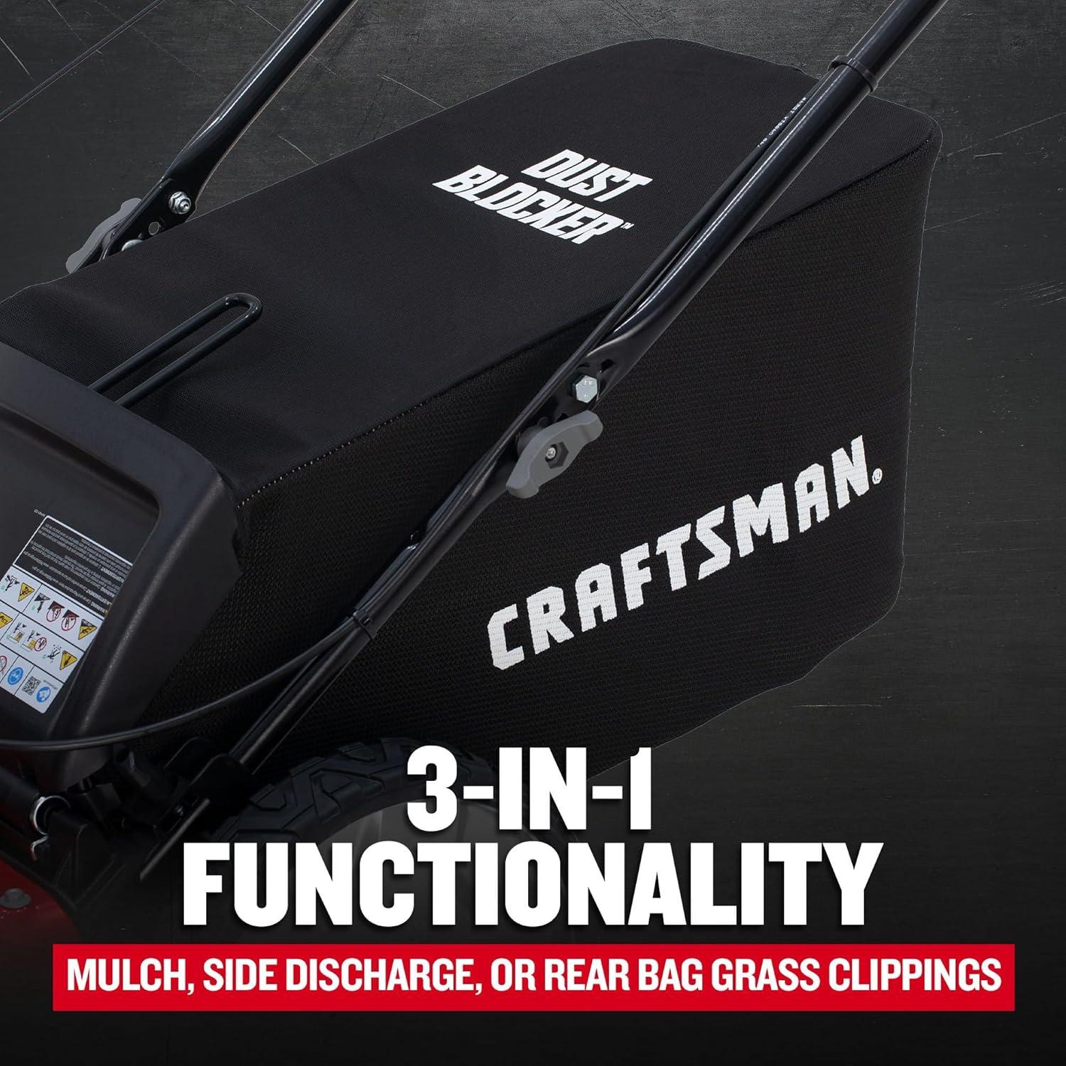 image:imageCRAFTSMAN Gas Push Mower M125C 163cc 21in CM11AB2C2093