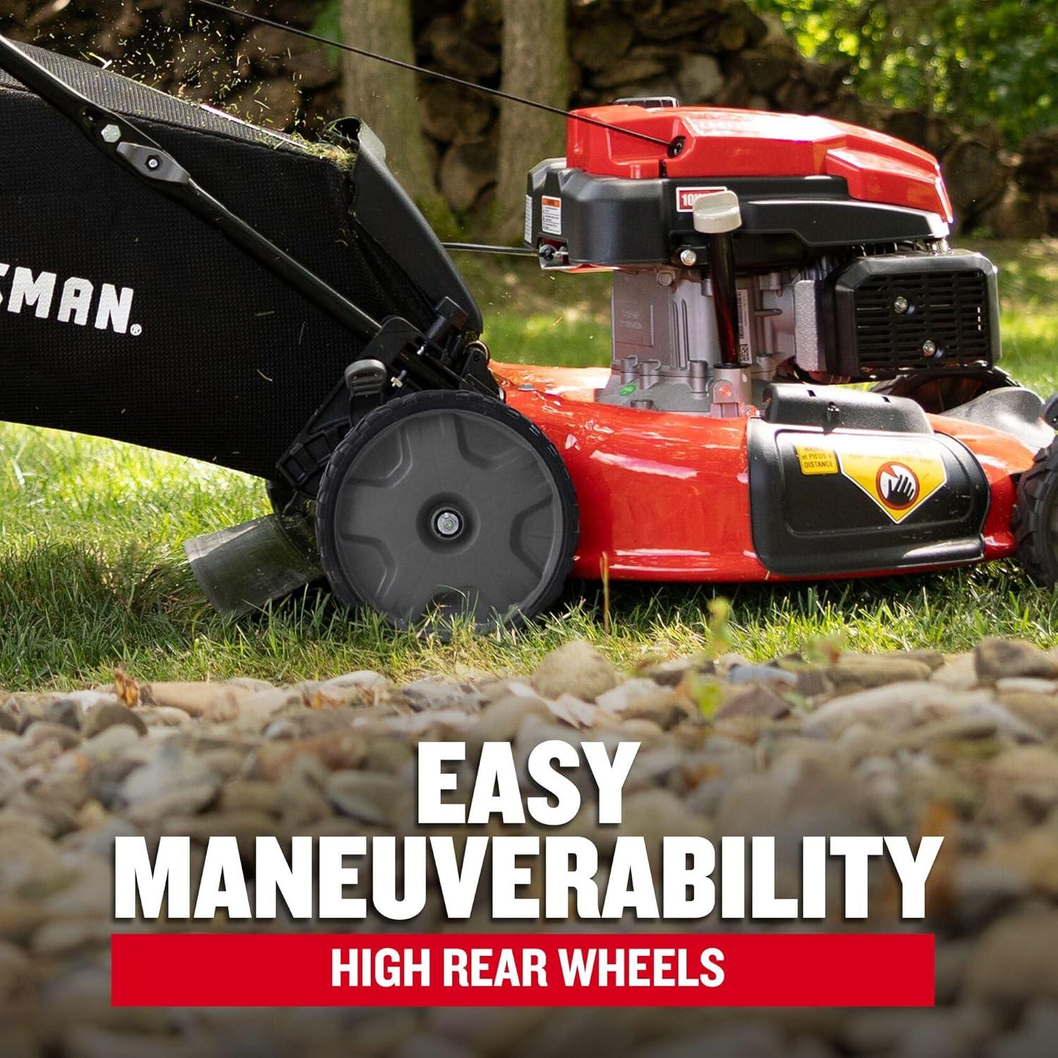 image:imageCRAFTSMAN Gas Push Mower M125C 163cc 21in CM11AB2C2093