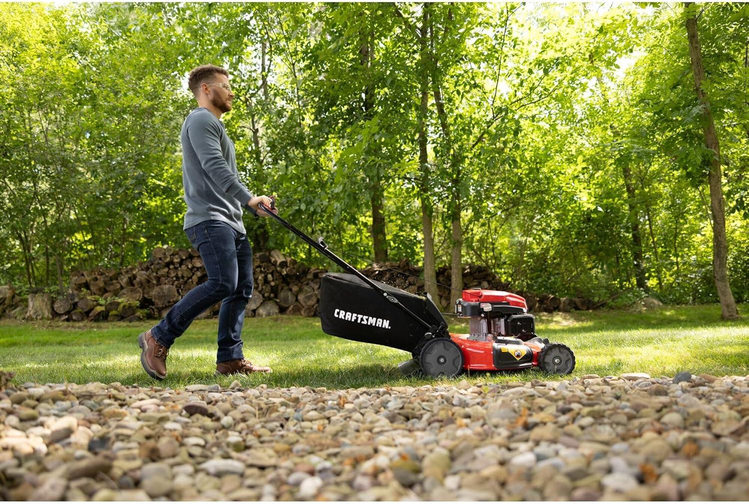 image:imageCRAFTSMAN Gas Push Mower M125C 163cc 21in CM11AB2C2093