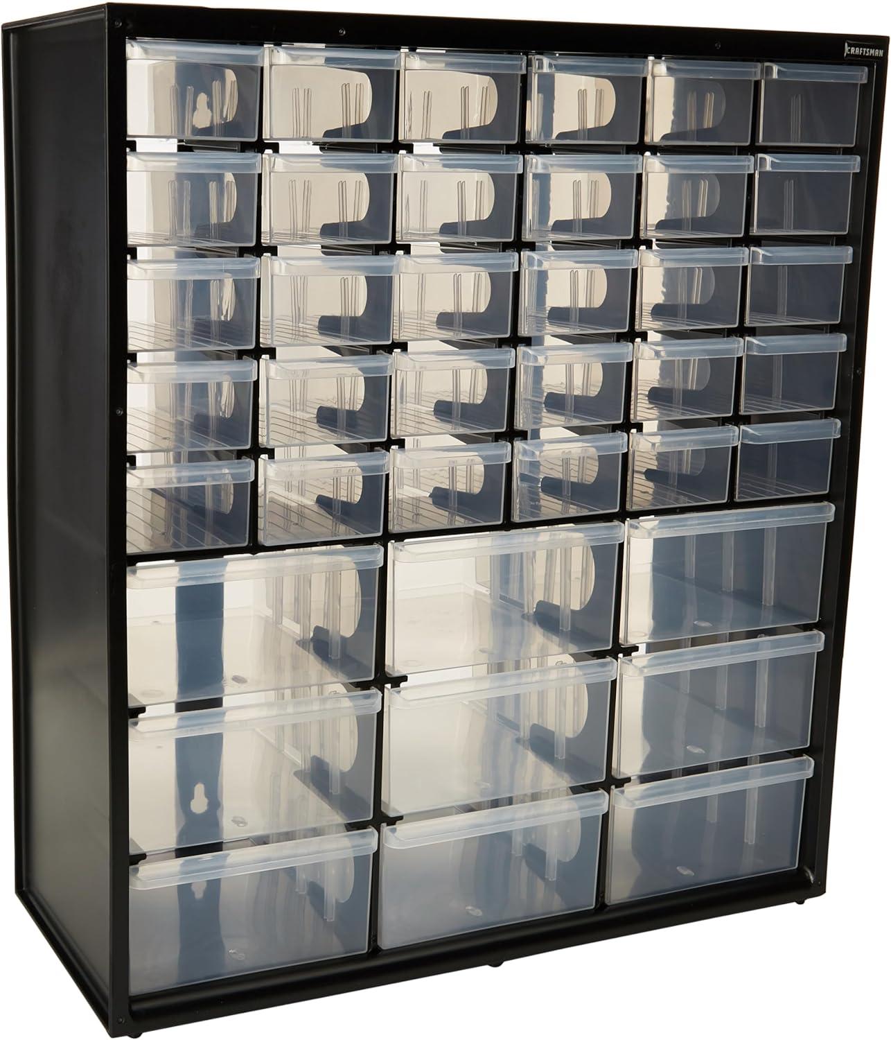 image:imageCRAFTSMAN Large Storage Organizer 39 Compartment Plastic CMST40739