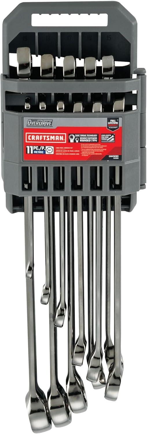 image:imageCRAFTSMAN OVERDRIVE 11Piece Metric Wrench Set CMMT87811