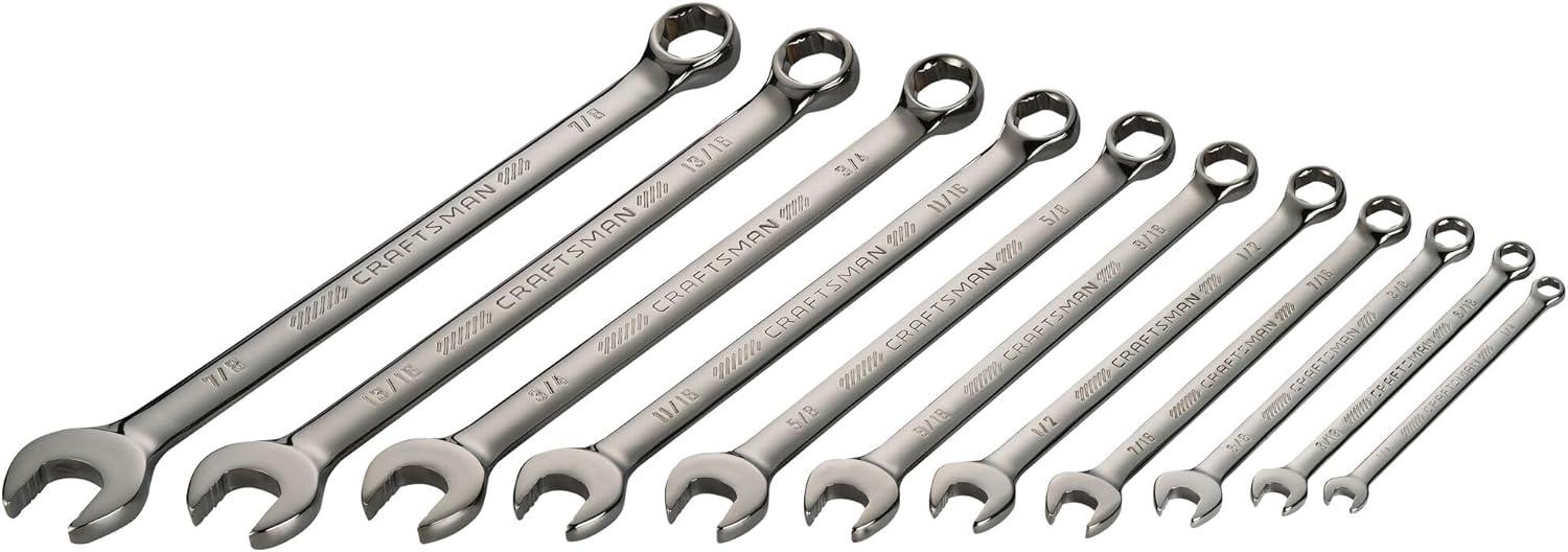 image:imageCRAFTSMAN OVERDRIVE 11Piece Standard SAE Wrench Set CMMT87711
