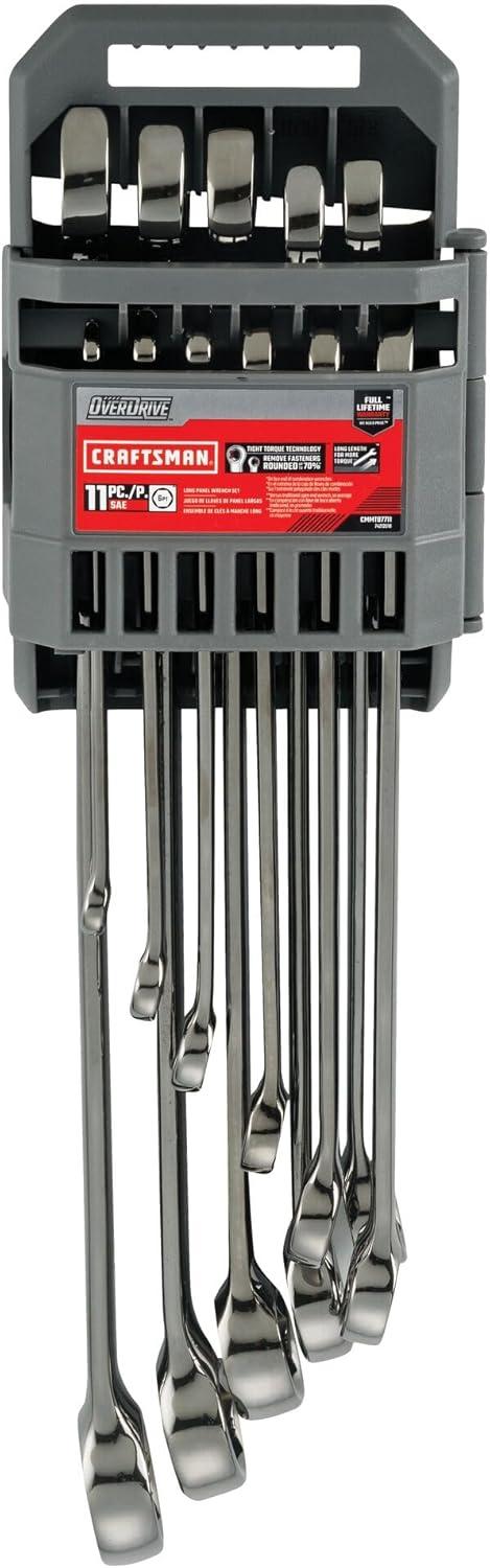 image:imageCRAFTSMAN OVERDRIVE 11Piece Standard SAE Wrench Set CMMT87711