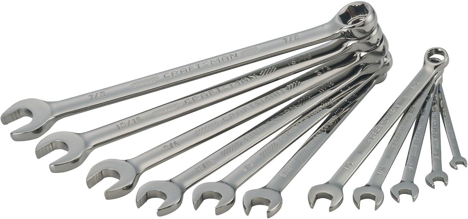 image:imageCRAFTSMAN OVERDRIVE 11Piece Standard SAE Wrench Set CMMT87711