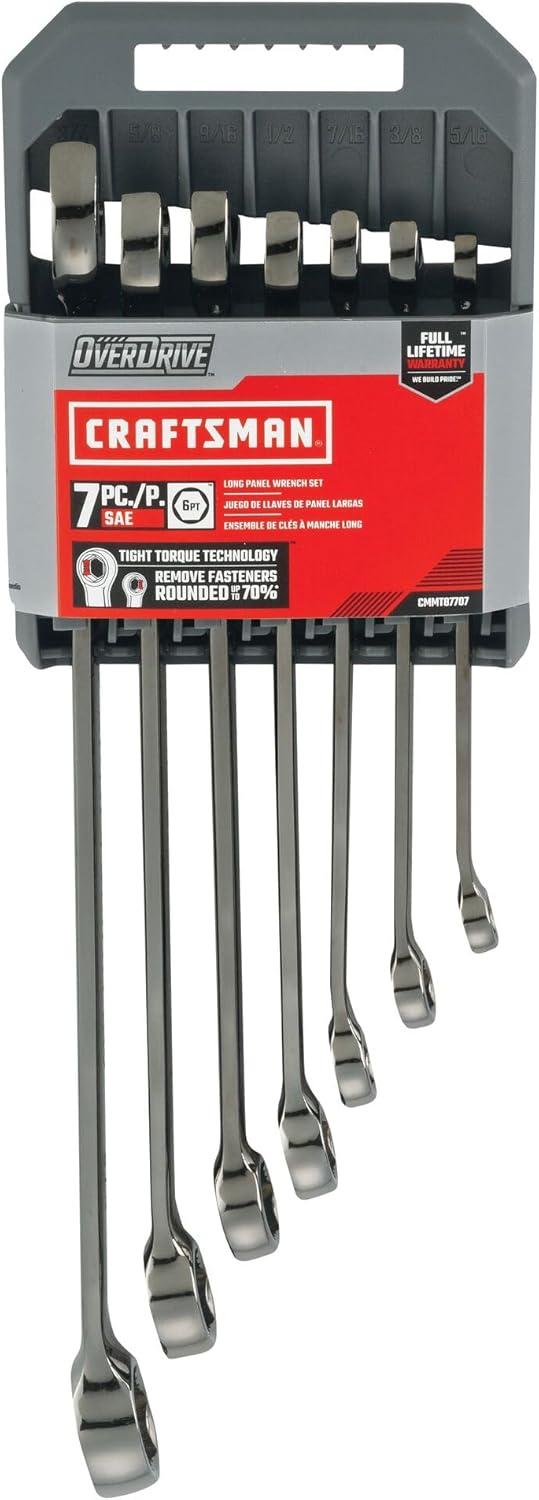 image:imageCRAFTSMAN OVERDRIVE 7Piece Standard SAE Wrench Set CMMT87707