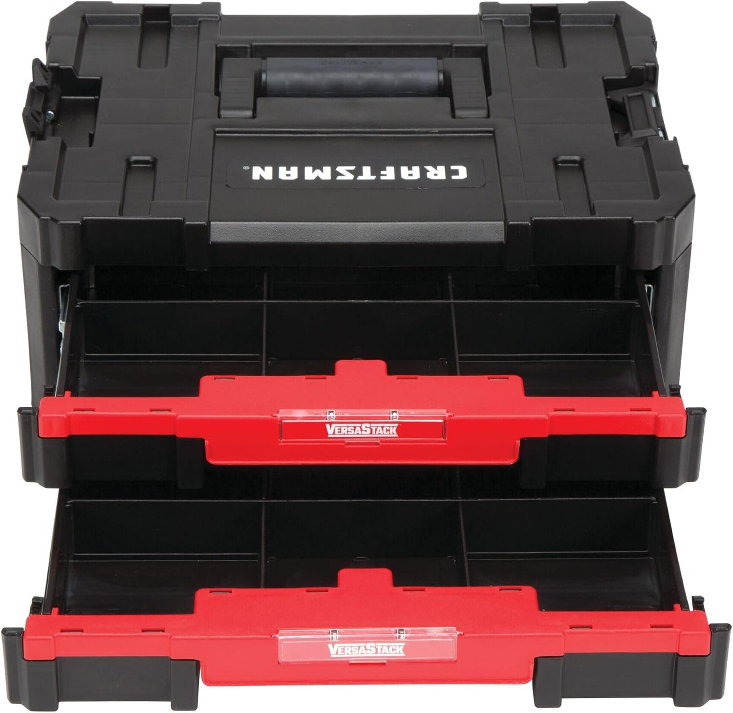 image:imageCRAFTSMAN Plastic Tool Box With Drawers Organizer and Storage CMST17804Pack of 1