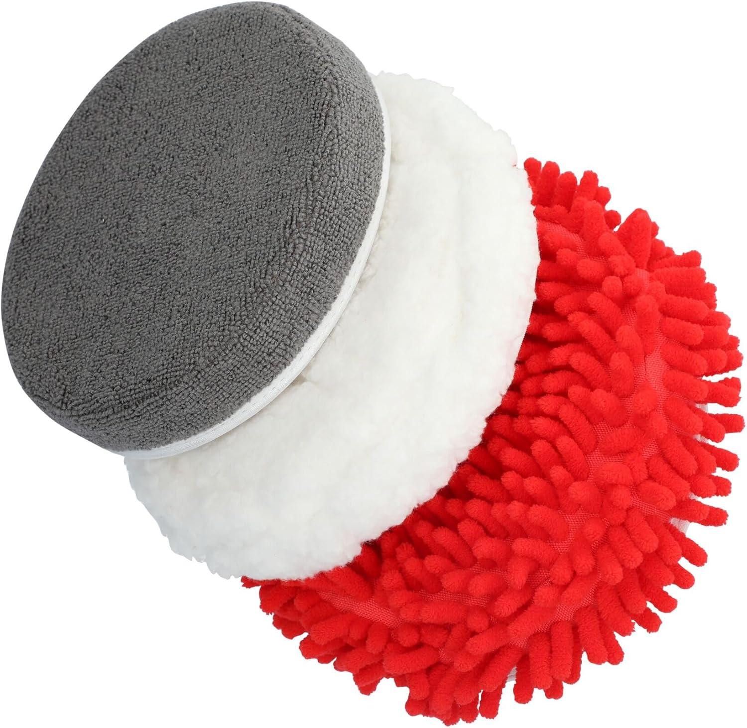 image:imageCRAFTSMAN Power Scrubber Soft Bristle Brush for V20 Cordless 2in1 Power Scrubber CMCPSSBMicrofiber Brush Set