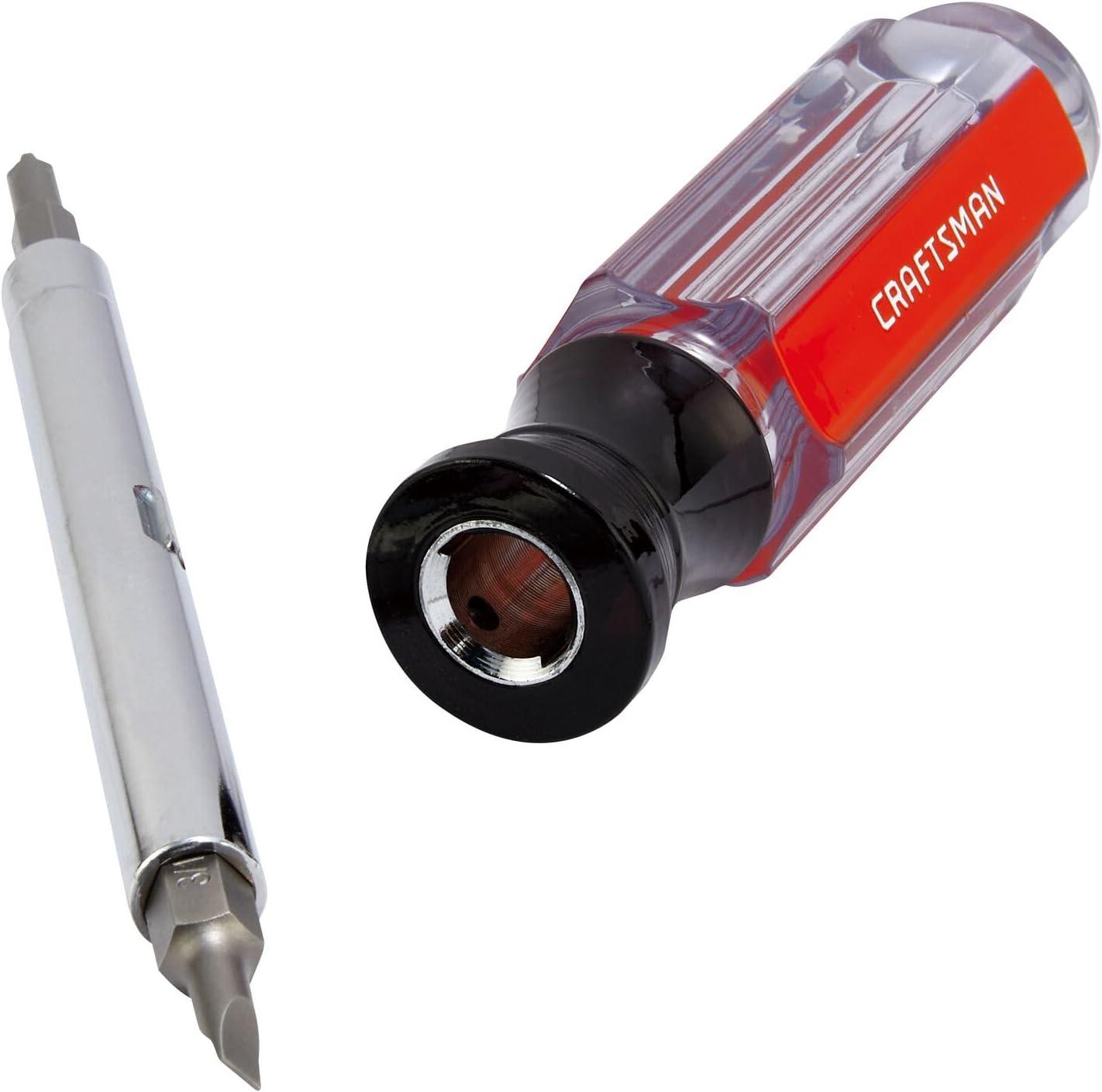 image:imageCRAFTSMAN Screwdriver MultiBit Set 6 in 1 Acetate Handle CMHT66052Pack of 6