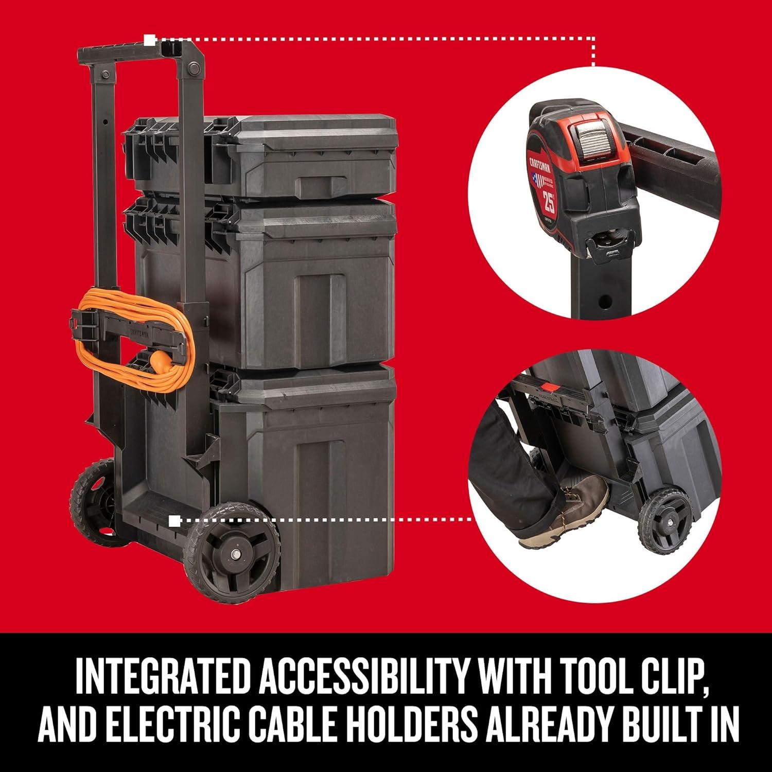 image:imageCRAFTSMAN TRADESTACK Rolling Tower CMST60420