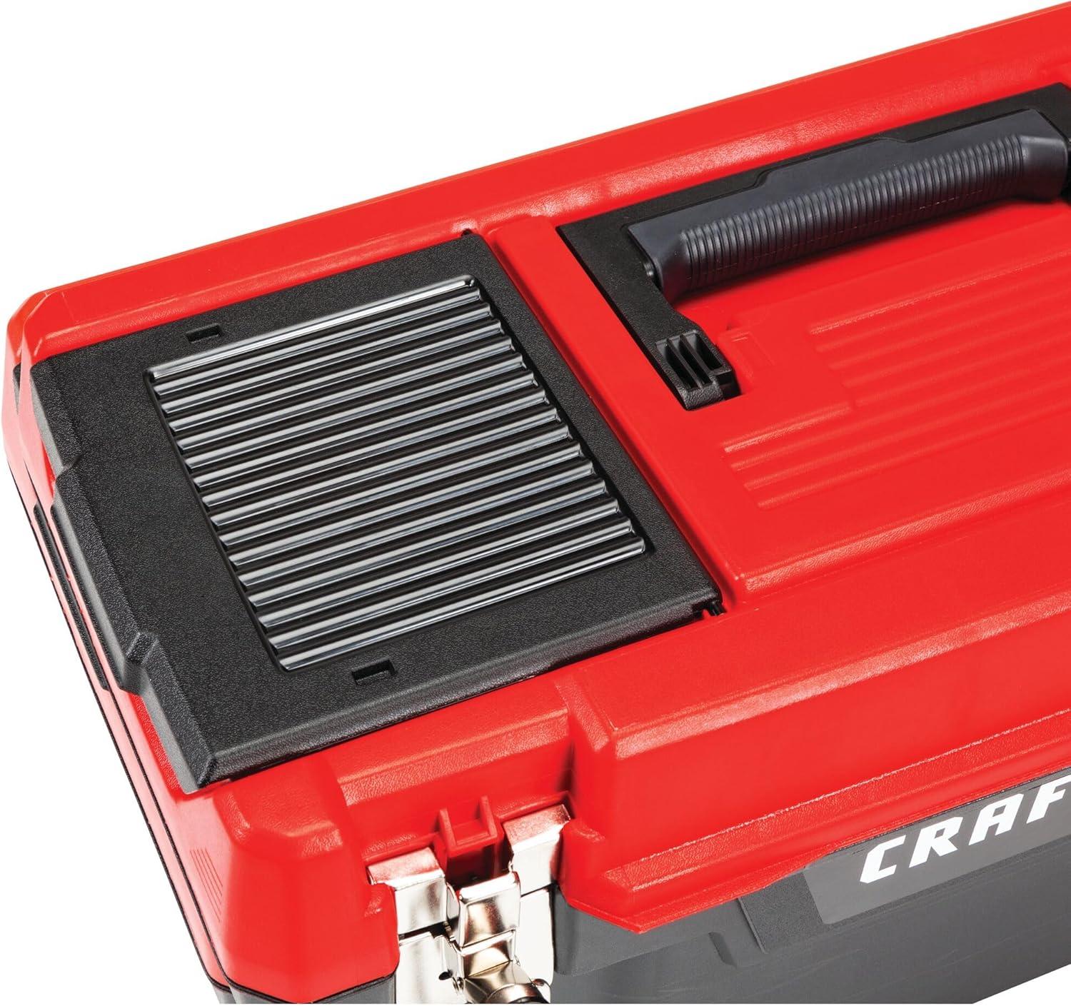image:imageCRAFTSMAN Tool Box Lockable 20inch with Removable Tray and Small Parts Storage CMST20901