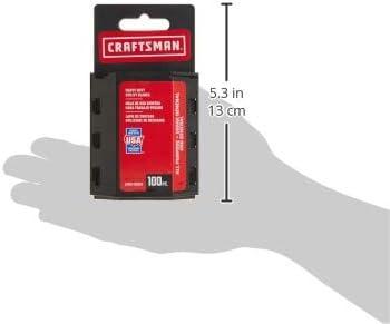 image:imageCRAFTSMAN Utility Knife Blades 100 Pack for Drywall Leather Rubber and More CMHT11921A100 Blades