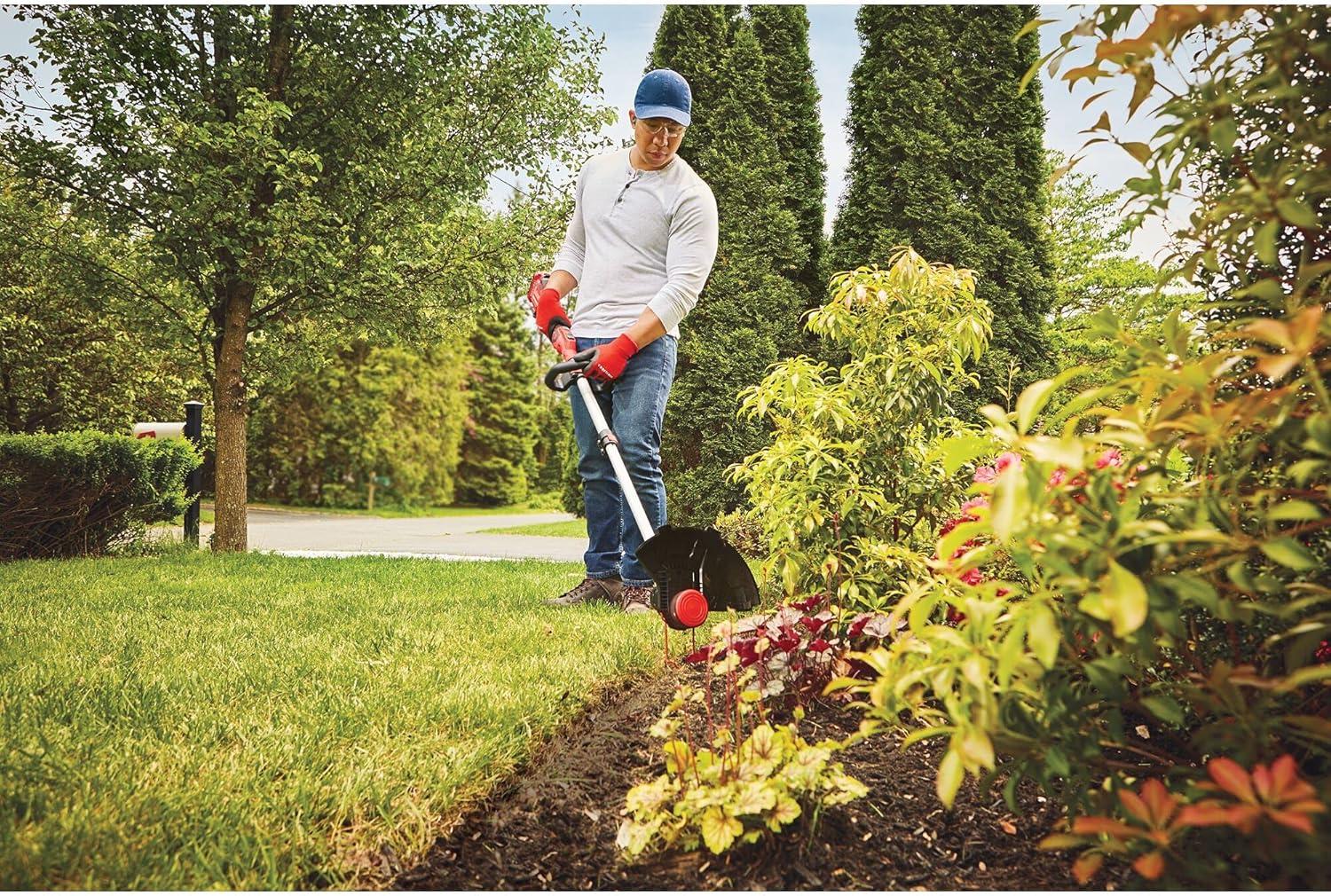 image:imageCRAFTSMAN V20 String Trimmer and Edger with Spool Battery and Charger Included CMCST910M1Tool Only