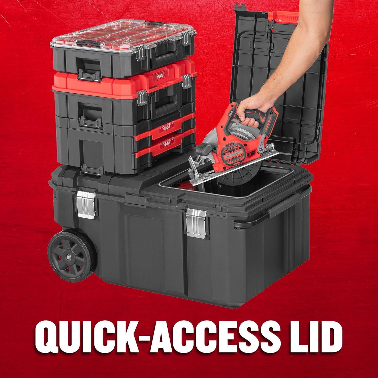 image:imageCRAFTSMAN VERSASTACK 30 Gallon QuickAccess Rolling Tool Chest CMST17870