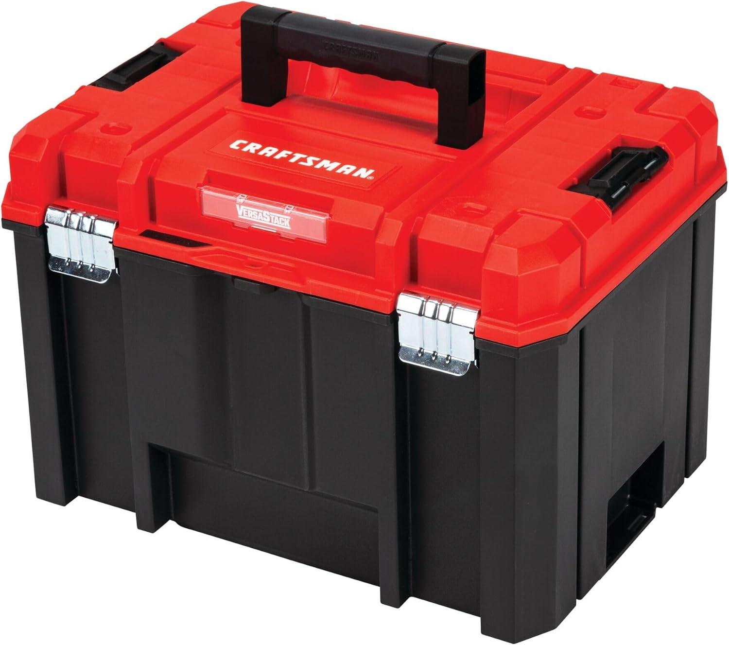 image:imageCRAFTSMAN VERSASTACK Deep Tool Box Lockable 17in CMST17825