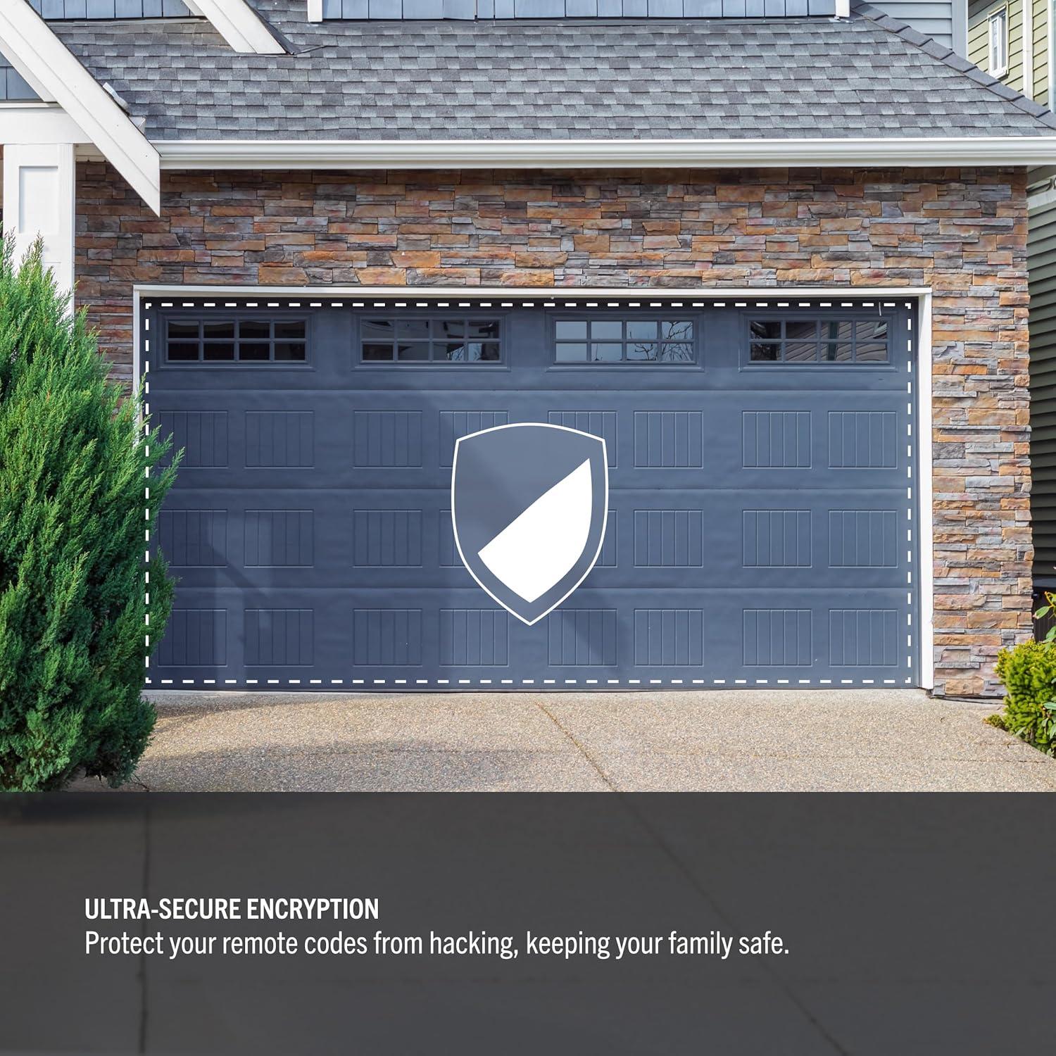 image:imageCraftsman CMXZDCG453 3Button Garage Door Remote BlackCMX363