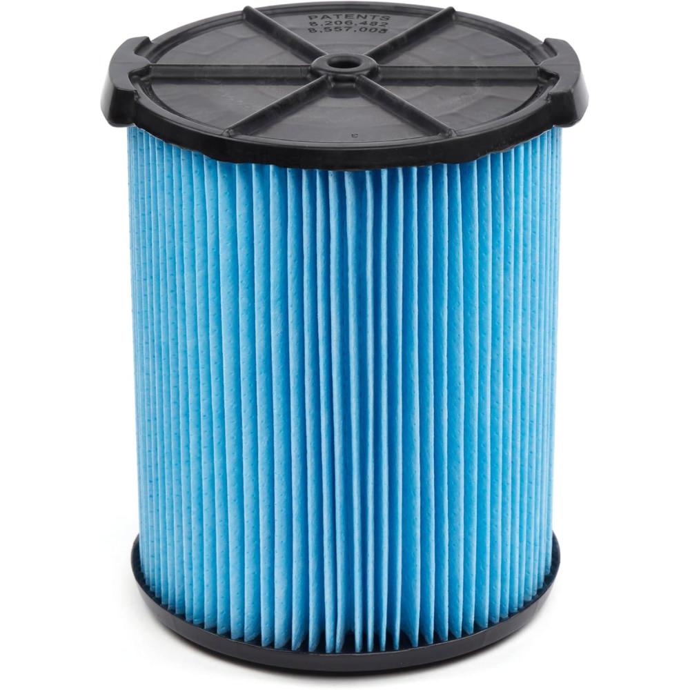 image:imageCRAFTSMAN CMXZVBE38754 Genuine General Purpose Wet Dry Vac Replacement Vacuum Filter for Most 5 to 20 Gallon CRAFTSMAN Shop Vacuums Easy Installation and Traps General DebrisFine Dust