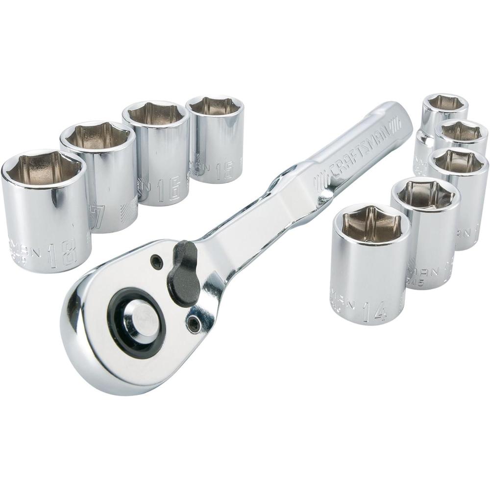 image:imageCRAFTSMAN Mechanics Tool Set Metric 38 Inch Drive 10 Piece CMMT3456438 in