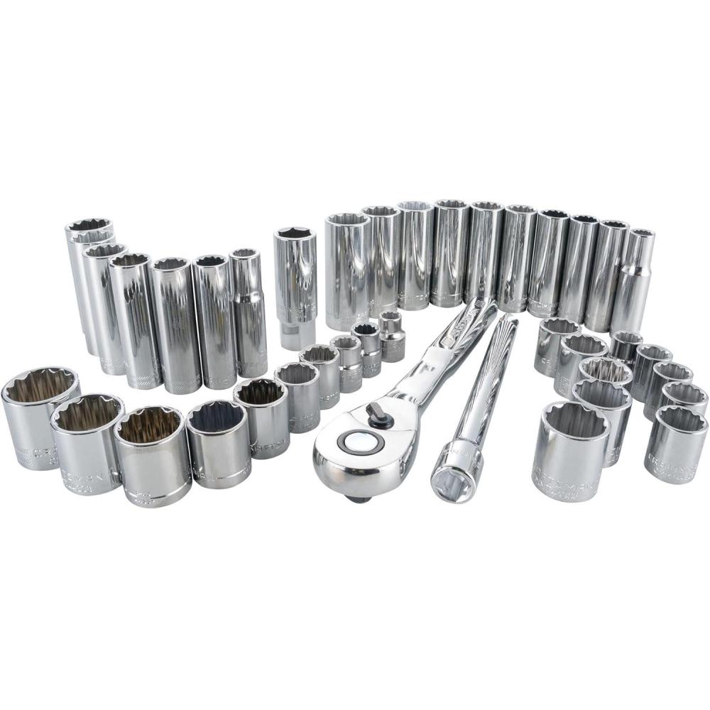 image:imageCRAFTSMAN Mechanics Tool Set SAEMetric 38Inch Drive 40Piece CMMT12018Tool Set