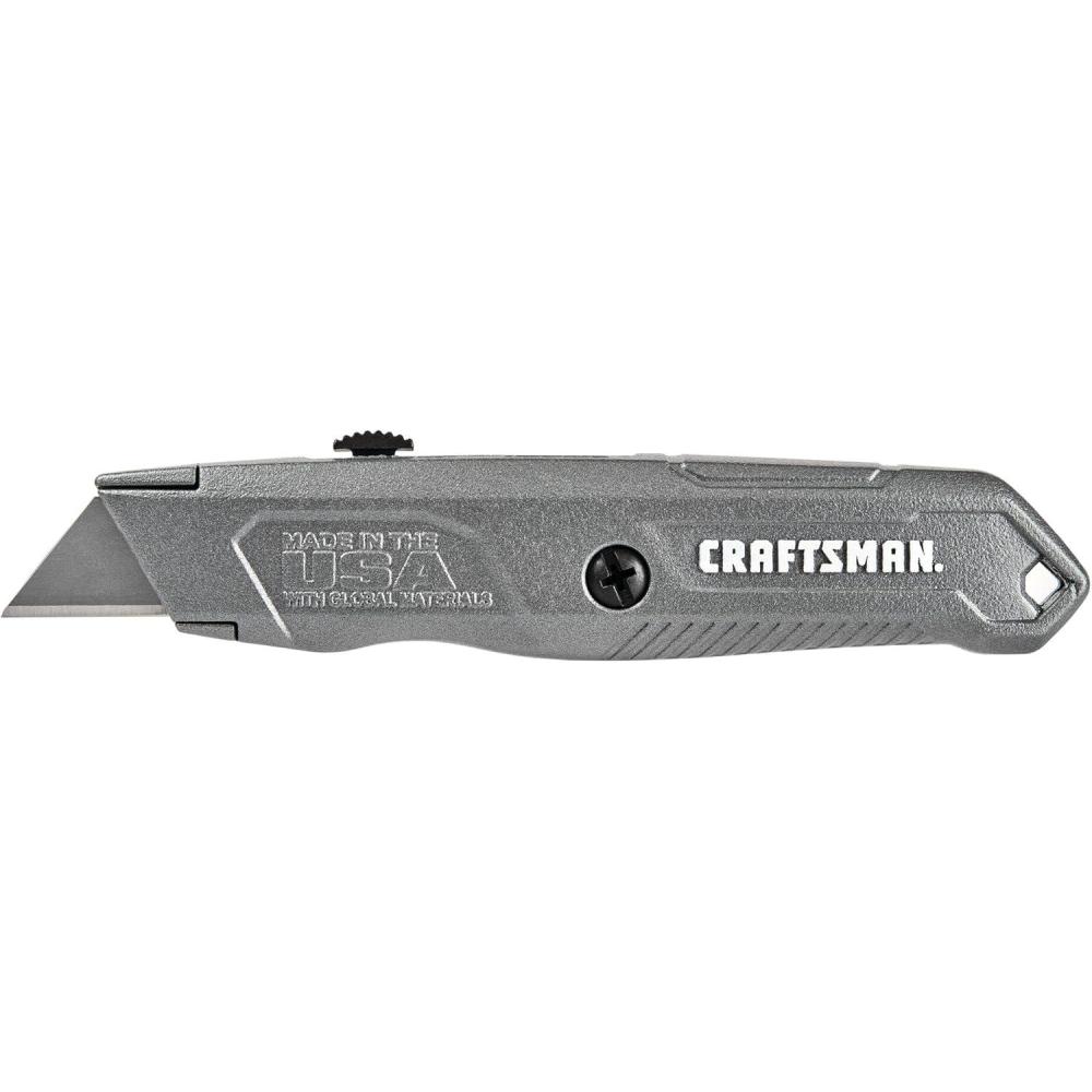 image:imageCRAFTSMAN Utility Knife Retractable 3 Blades Included CMHT10585