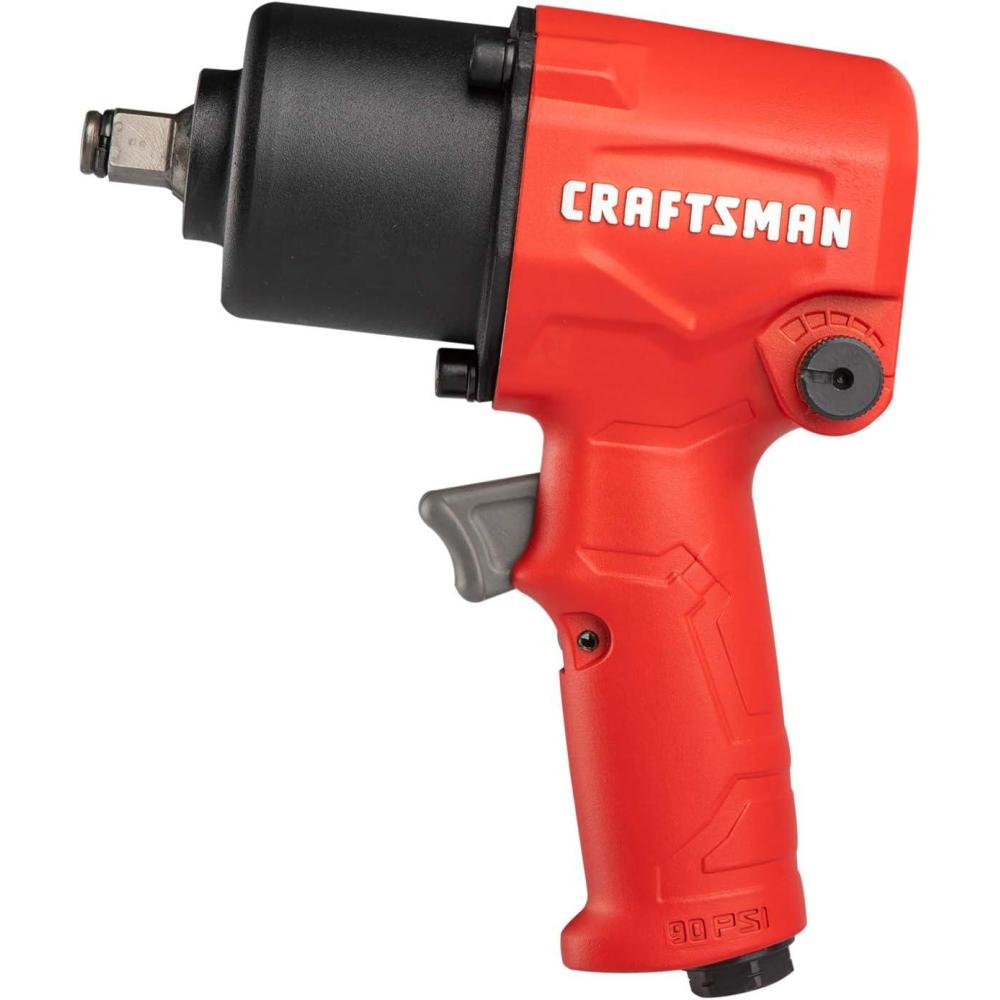 image:imageCRAFTSMAN in 400ftlbs Air Impact Wrench HeavyDuty AllMetal Build Variable Power Settings 5 SCFM at 90 PSI
