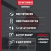 CRAFTSMAN 1/2 HP Smart Garage Door Opener – myQ Smartphone Controlled – Chain Drive, Wireless Keypad Included, Model CMXEOCG472, Red(CMXB4230 Garage Door Opener)