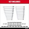 CRAFTSMAN 20 Piece Ratcheting Combination Wrench Set, SAE/Metric (CMMT87220)