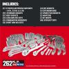 CRAFTSMAN 230 Pcs Mechanics Tool Set, Socket Wrench Set, Car Tool Kit with VERSASTACK Toolbox, SAE and Metric,1/4 in, 3/8 in, and 1/2 Drive, Short and Long Arm Hex Keys (CMMT45306)(New 262 Piece Set)