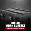CRAFTSMAN 29-in. Rolling Tool Box with Wheels, Black, Plastic, Lockable (CMST24800)(50 gallon Chest)