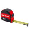 CRAFTSMAN 30-ft Tape Measure with Fraction Markings, Retractable (CMHT37445S)((Pack of 1))