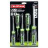 CRAFTSMAN 5 Piece High-Visibility Bi-Material Screwdriver Set (CMHT65087NG)