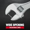 CRAFTSMAN Adjustable Wrench, 6-Inch (CMMT81621)(15IN Adjustable Wrench)