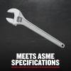 CRAFTSMAN Adjustable Wrench, 6-Inch (CMMT81621)(15IN Adjustable Wrench)