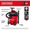 CRAFTSMAN CMXEVBE17590 9 Gallon 4.25 Peak HP Wet Dry Vac, Portable Shop Vacuum Wet and Dry with Filter, Dust Bag, Hose and Attachments for Home, Garage and Automotive Cleaning(9 Gal 4.25 Peak HP w/ Dusting Brush)