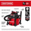 CRAFTSMAN CMXEVBE17595 16 Gallon 6.5 Peak HP Wet Dry Vac, Heavy-Duty Shop Vacuum Wet and Dry with Filter, Dust Bag, Hose and Attachments for Home Projects & Renovations(12 Gallon 6.0 Peak HP w/Filter  Dust Bag  Hose)