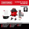 CRAFTSMAN CMXEVBE17595 16 Gallon 6.5 Peak HP Wet Dry Vac, Heavy-Duty Shop Vacuum Wet and Dry with Filter, Dust Bag, Hose and Attachments for Home Projects & Renovations(16 Gallon 6.5 Peak HP w/Diffuser)