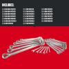 CRAFTSMAN Combination Wrench Set, SAE, 20 Piece (CMMT12069)(Metric)